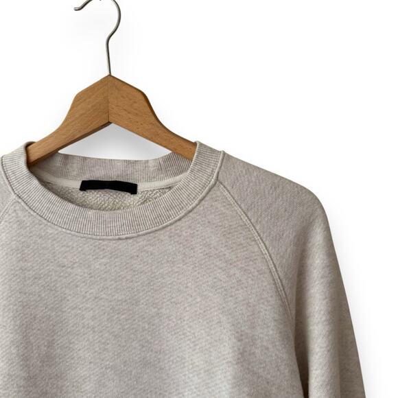 Jenni Kayne Saturday Sweatshirt French Terry Oatmeal Medium Women’s - Picture 3 of 8